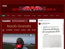 Tablet Screenshot of nardogranata.com